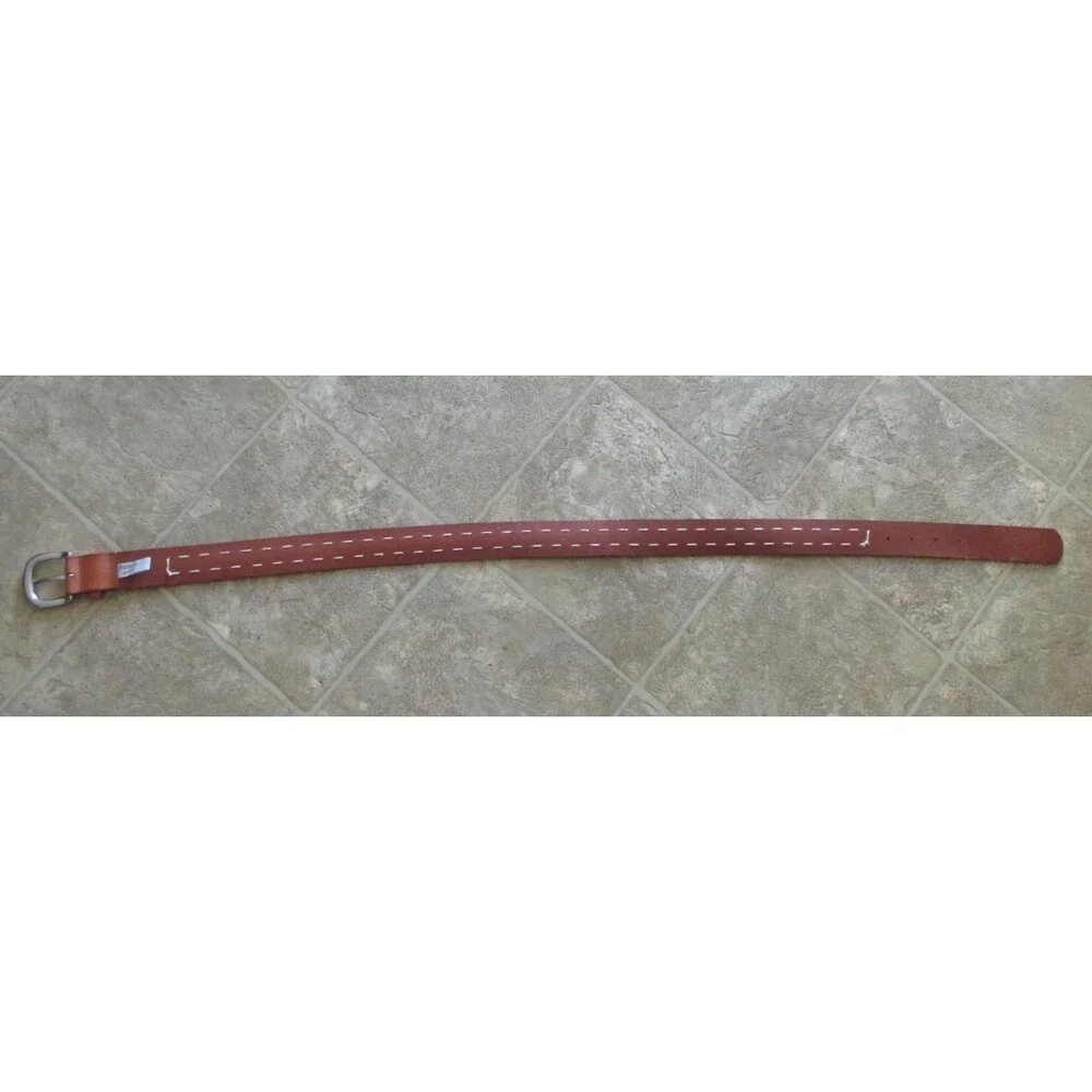 Fossil Leather Belt 40 in Multicolor Boho Festival Floral Flowers